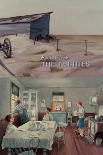 Canada Vignettes: The Thirties movie poster