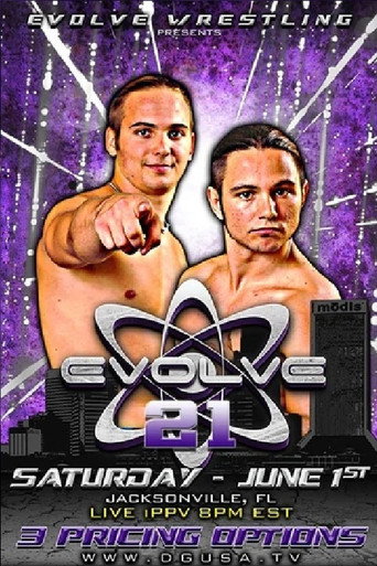 EVOLVE 21 movie poster