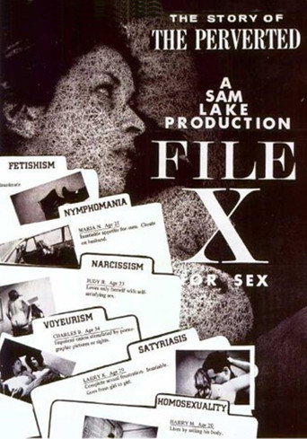File X for Sex: The Story of the Perverted movie poster