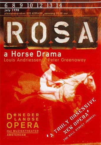 The Death of a Composer: Rosa, a Horse Drama movie poster