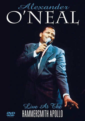 Alexander O'Neal: Live at the Hammersmith Apollo movie poster