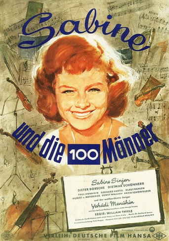 Sabine und die hundert Männer movie poster