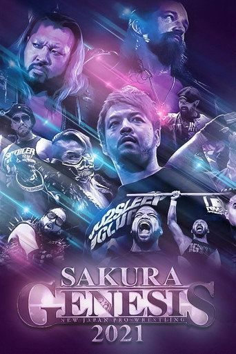 NJPW Sakura Genesis 2021 movie poster