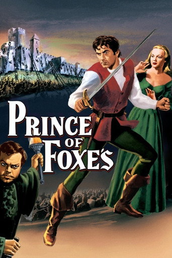 Prince of Foxes movie poster