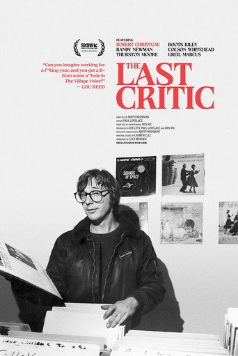 The Last Critic movie poster