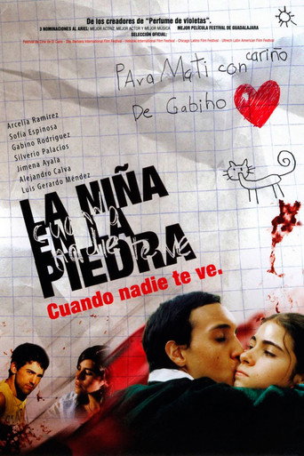 Nadie te ve: La niña en la piedra movie poster
