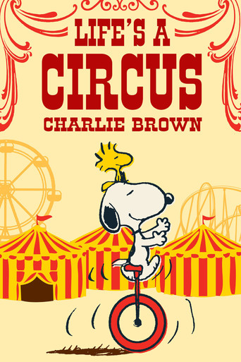 Life Is a Circus, Charlie Brown movie poster