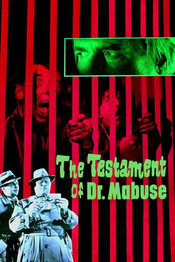 The Testament of Dr. Mabuse movie poster