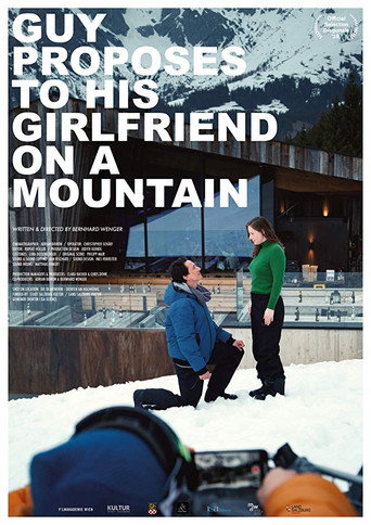 Guy Proposes To His Girlfriend On A Mountain movie poster