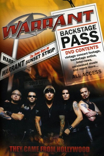 Warrant: They Came from Hollywood movie poster