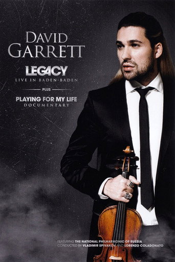 David Garrett - Legacy Live In Baden Baden movie poster