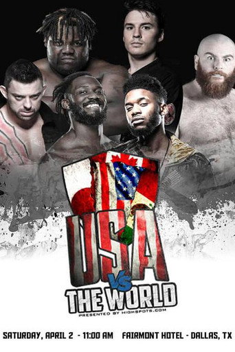 WrestleCon USA vs. The World 2022 movie poster