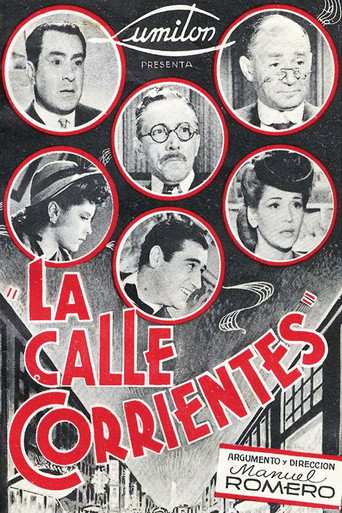 La calle Corrientes movie poster