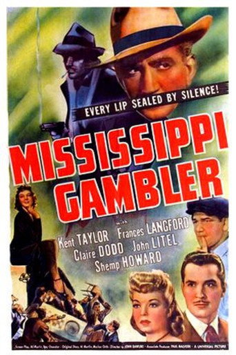 Mississippi Gambler movie poster