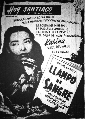 Llampo de sangre movie poster