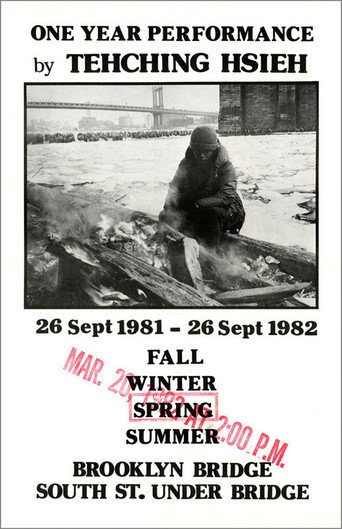 Tehching Hsieh: One Year Performance, Outdoor Piece 1981 - 1982 movie poster