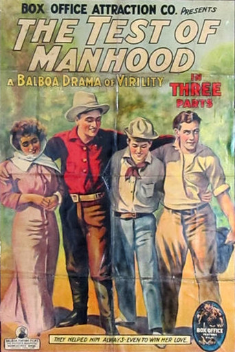 The Test of Manhood movie poster