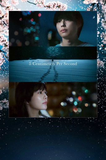 5 Centimeters per Second movie poster