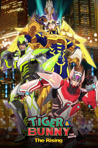 TIGER & BUNNY: The Rising movie poster