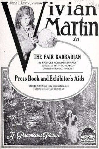 The Fair Barbarian movie poster