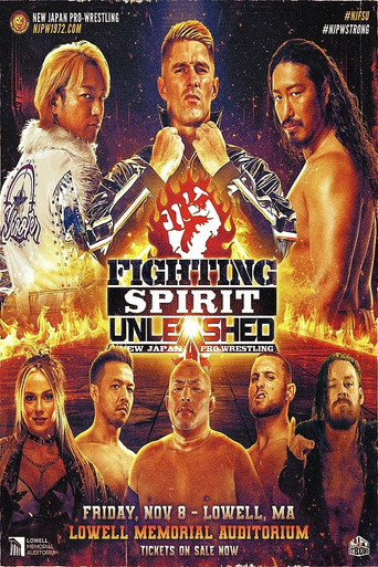 NJPW Fighting Spirit Unleashed 2024 movie poster