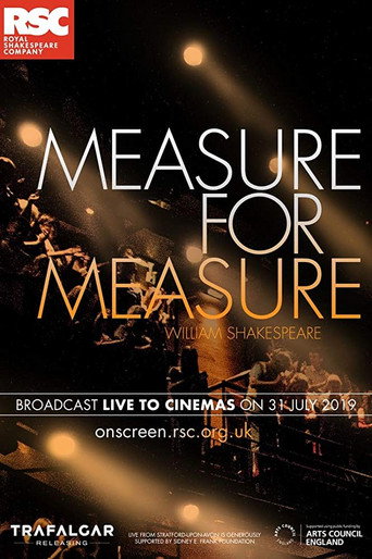RSC Live: Measure for Measure movie poster