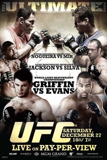 UFC 92: The Ultimate 2008 movie poster