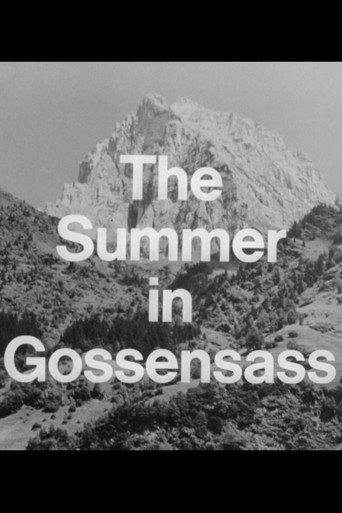 The Summer in Gossensass movie poster
