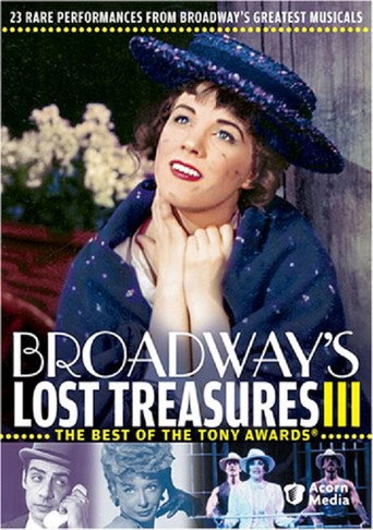 Broadway's Lost Treasures III: The Best of The Tony Awards movie poster