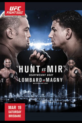 UFC Fight Night 85: Hunt vs. Mir movie poster