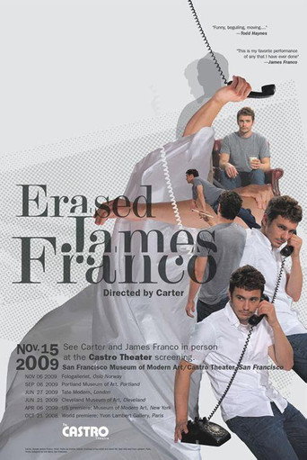 Erased James Franco movie poster
