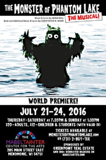 The Monster of Phantom Lake: The Musical! movie poster