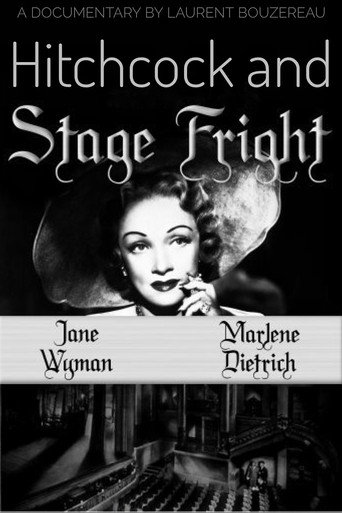 Hitchcock and 'Stage Fright' movie poster