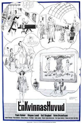 En kvinnas huvud movie poster