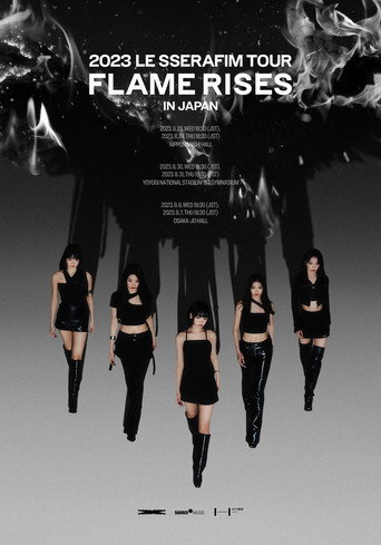 2023 LE SSERAFIM TOUR 'FLAME RISES' IN JAPAN movie poster