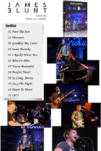 James Blunt - Live at Front And Center movie poster