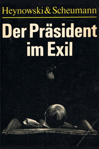 The President in Exile movie poster