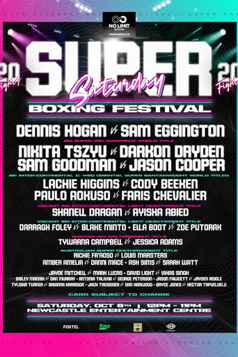 Dennis Hogan vs. Sam Eggington movie poster