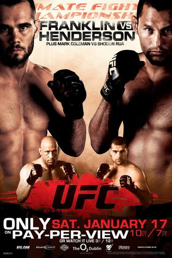 UFC 93: Franklin vs. Henderson movie poster