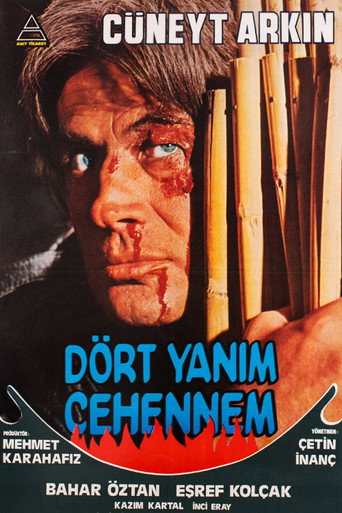 Dört Yanım Cehennem movie poster