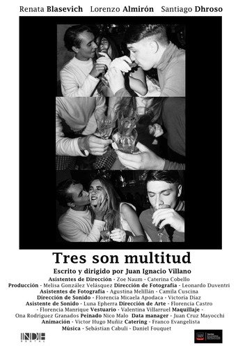 Three's A Crowd movie poster