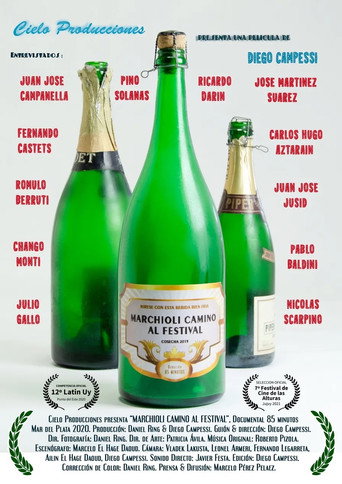 Marchioli camino al festival movie poster