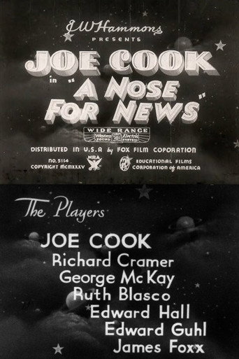 A Nose for News movie poster
