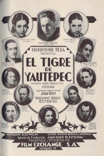 El tigre de Yautepec movie poster