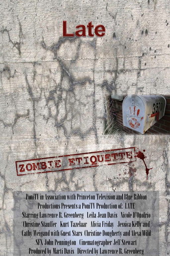 Late: Zombie Etiquette movie poster