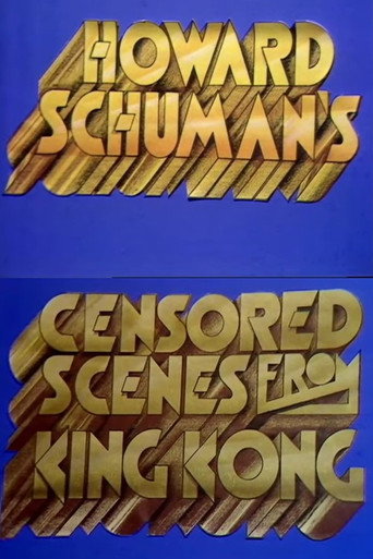 Censored Scenes from King Kong movie poster