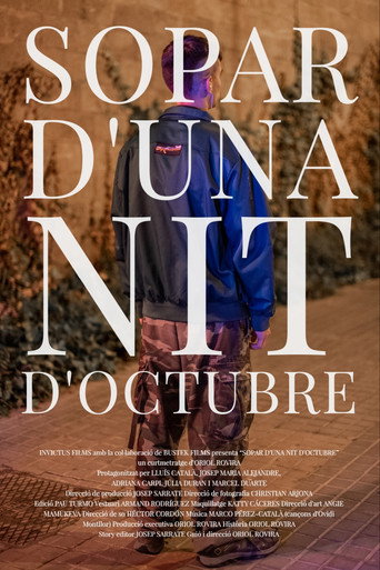 Sopar d’una nit d’octubre movie poster