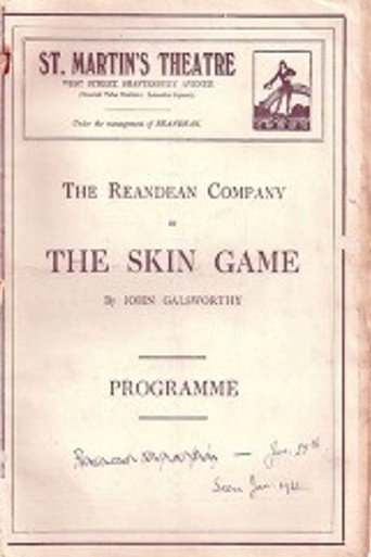 The Skin Game movie poster