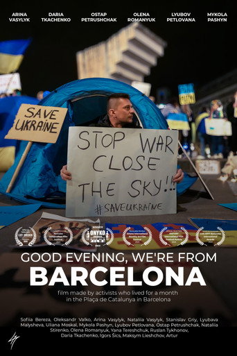 Good evening, we're from Barcelona movie poster