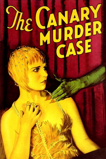 The Canary Murder Case movie poster
